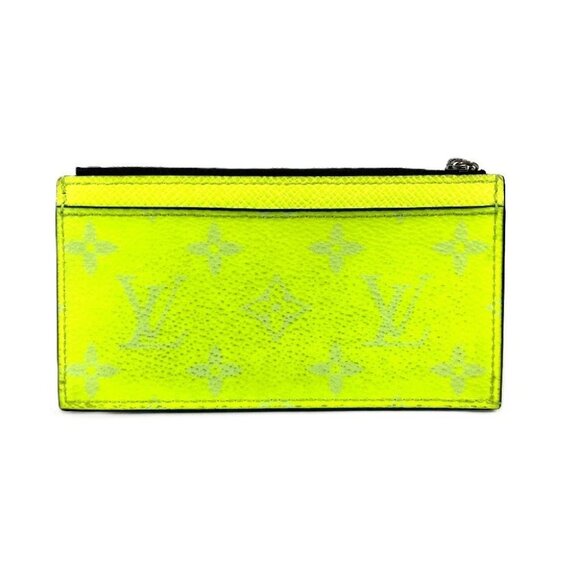 LOUIS VUITTON M30320 Taigalama Coin card holder Wallet Coin Case coin purse - Picture 1 of 13